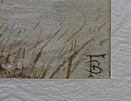Miles Birket Foster monogram signature