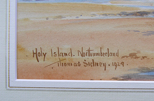 Thomas Sidney artist signature