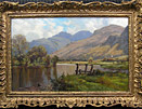 William Dalglish painting - Highland View