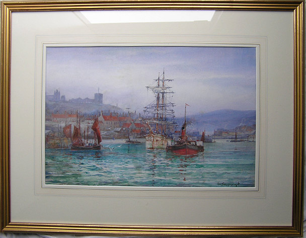 F W Scarbrough painting
