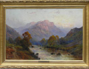 de Breanski Junior painting A Perthshire River