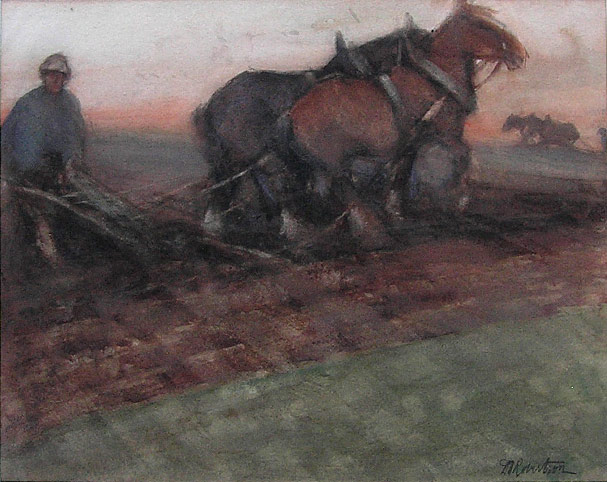David T Robertson - Ploughing