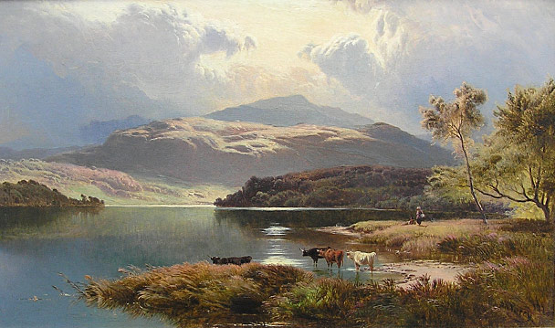 Sidney Richard Percy landscape painting