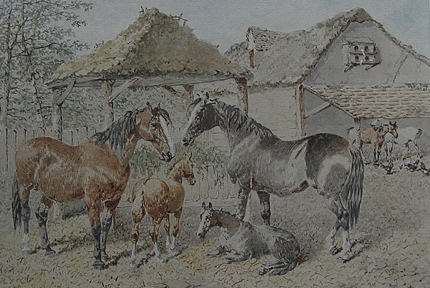 JF Herring: Horses and Foals