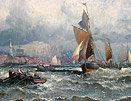 William Thornley marine painting
