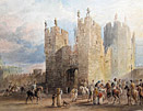 Thomas Miles Richardson Painting Alnwick Castle