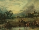 Sunset with Cattle.1.M.B.Foster