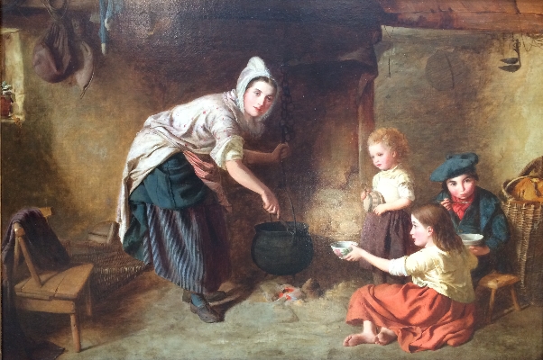 Mother feeding family.W.G.Brownlow