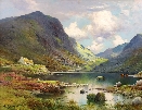 Alfred.Fontville.De.Breanski.oil.painting.for.sale - The Gap of Dunloe