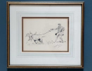 Michael lyne, Drawing for sale, The slipper