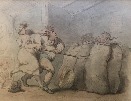 Sowing Wild Oats.T.Rowlandson.