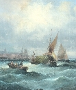 Rough Weather off Sheerness.J.W.Thornley.1