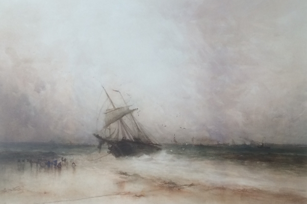 Anne wreck on Herd Sands.G.E.Horton