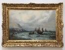 Shipping by Scarbrough Harber.Frame.W.Thornley