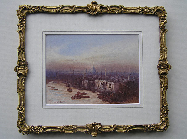 Frederick Goff painting- London with St Pauls