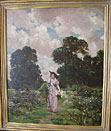 Hubert Hughes-Stanton - painting