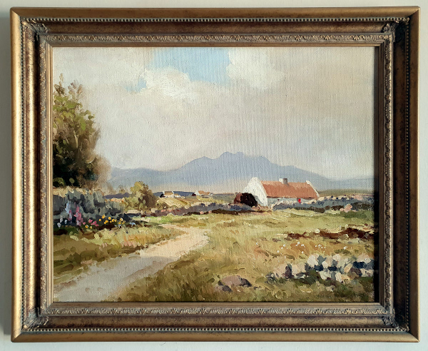 Maurice Canning Wilks, oil painting for sale, Galway landscape