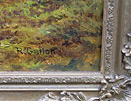 Robert Gallon painting signature