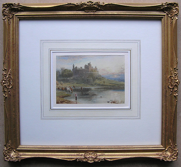 Miles Birket Foster painting: Linlithgow Palace