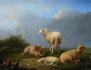 Franz Van Severdonck: Sheep at Rest