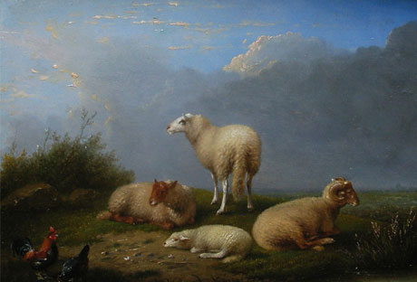 Franz Van Severdonck: Sheep at Rest