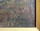 Alfred de Breanski Snr: signature