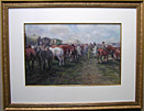 D T Robertson Painting: Appleby Horse Fair