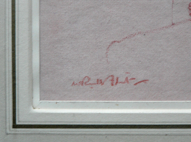 Russell Flint signature