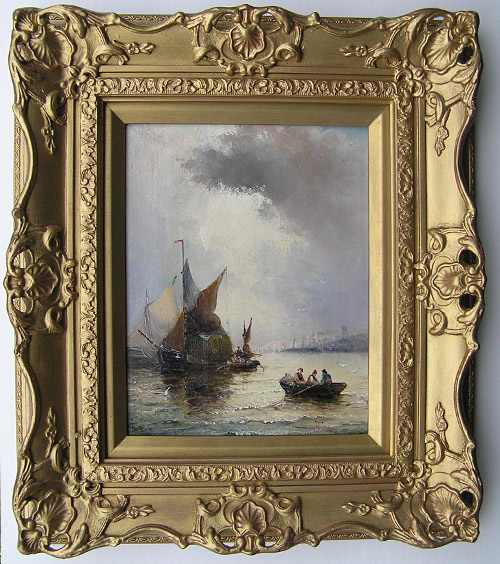 William Thornley Painting for Sale: off the Coast of Newcastle