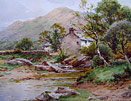 Harry Sticks painting: On the Duddon, Lake District