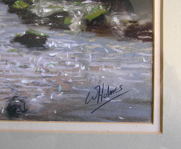walter holmes artist signature