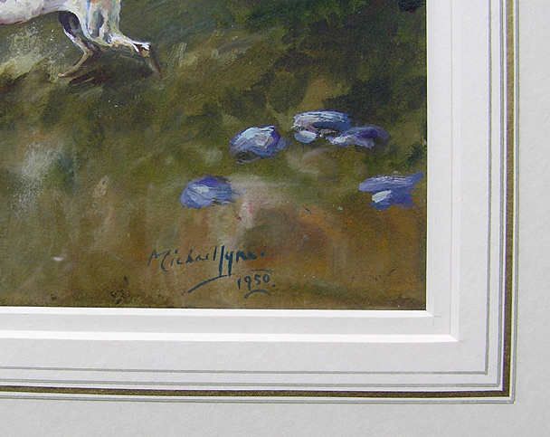 Michael Lyne artist signature