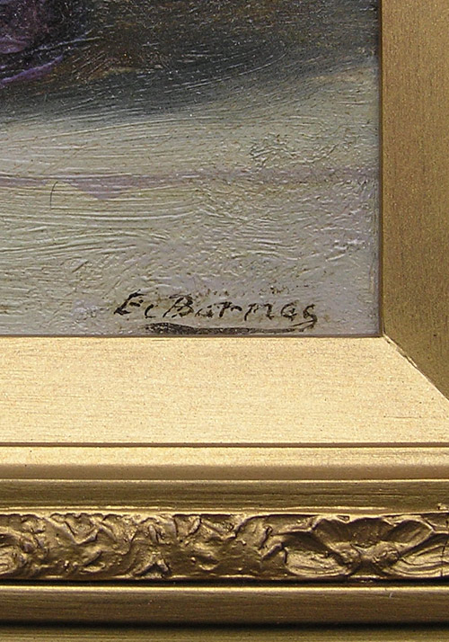 Edward Charles Barnes signature
