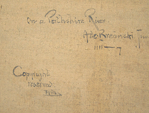 Alfred Fontville deBreanski: signature