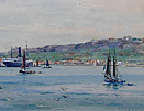 Frank Wood marine painting: The Anchorage