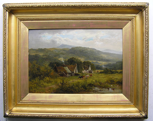James Peel painting - Welsh Landscape
