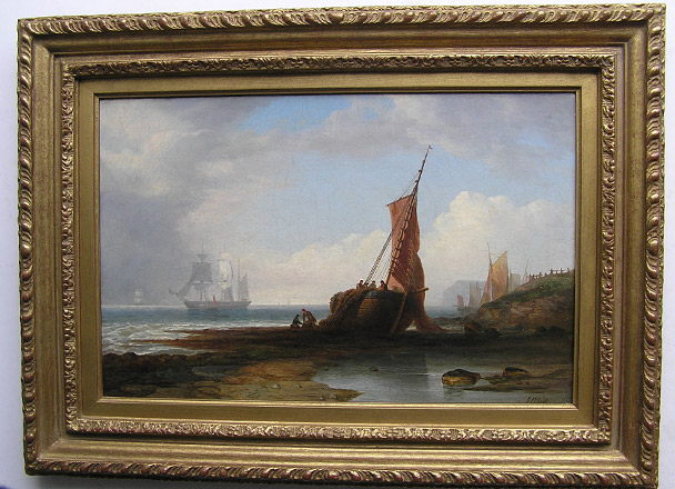 John Warkup Swift painting: Off Dover