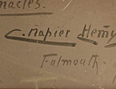 Napier.Hemy.Falmouth.signature.title.verso