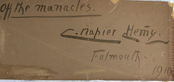 Charles Napier Hemy signature