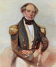 George Richmond painting of a naval officer