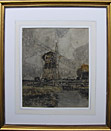 George Horton painting: Windmill