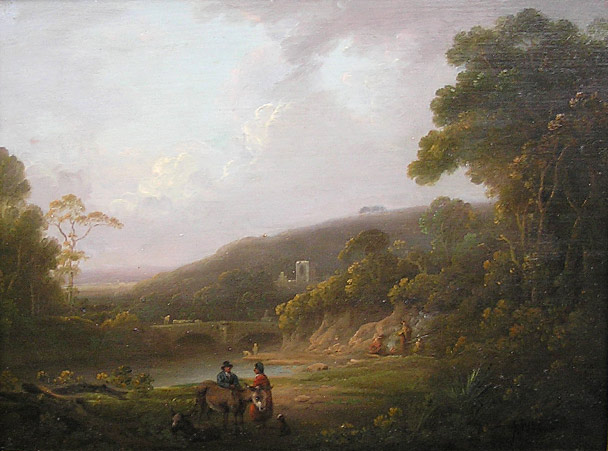 John Rathbone landscape painting