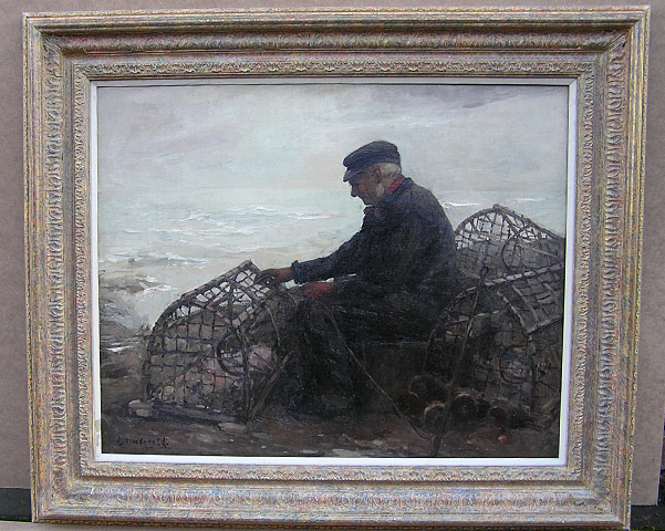 Arthur MacDonald painting: the fisherman