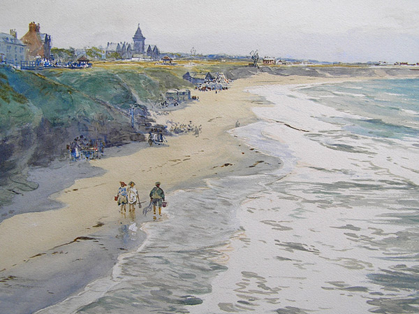 TS Hutton painting: Tynemouth