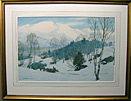 Alfred Heaton Cooper painting, Norway