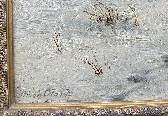 Joseph Dixon Clark signature