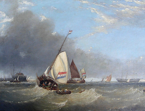 Frederick Calvert: Marine Painting