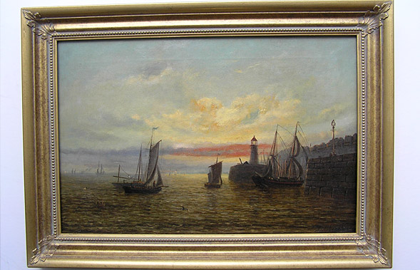 William Adolphus Knell painting