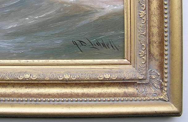 John Davison Liddell artist signature