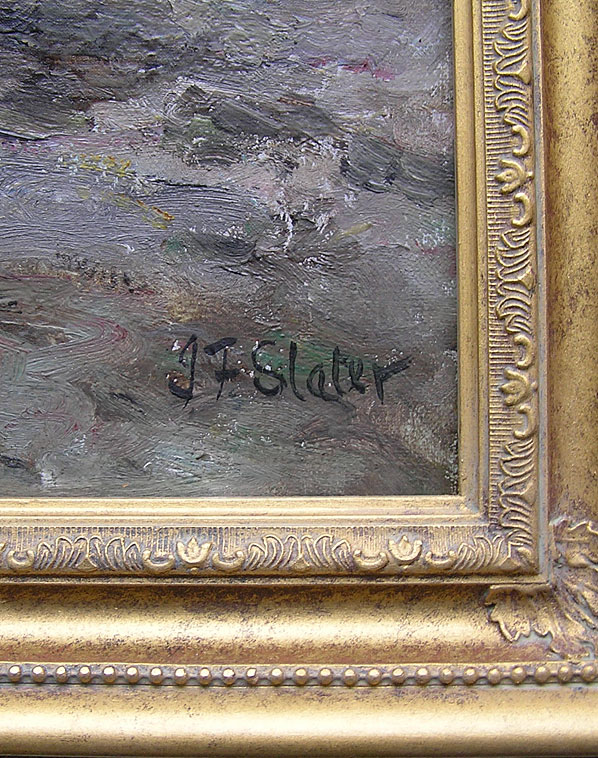 John Falconar Slater signature